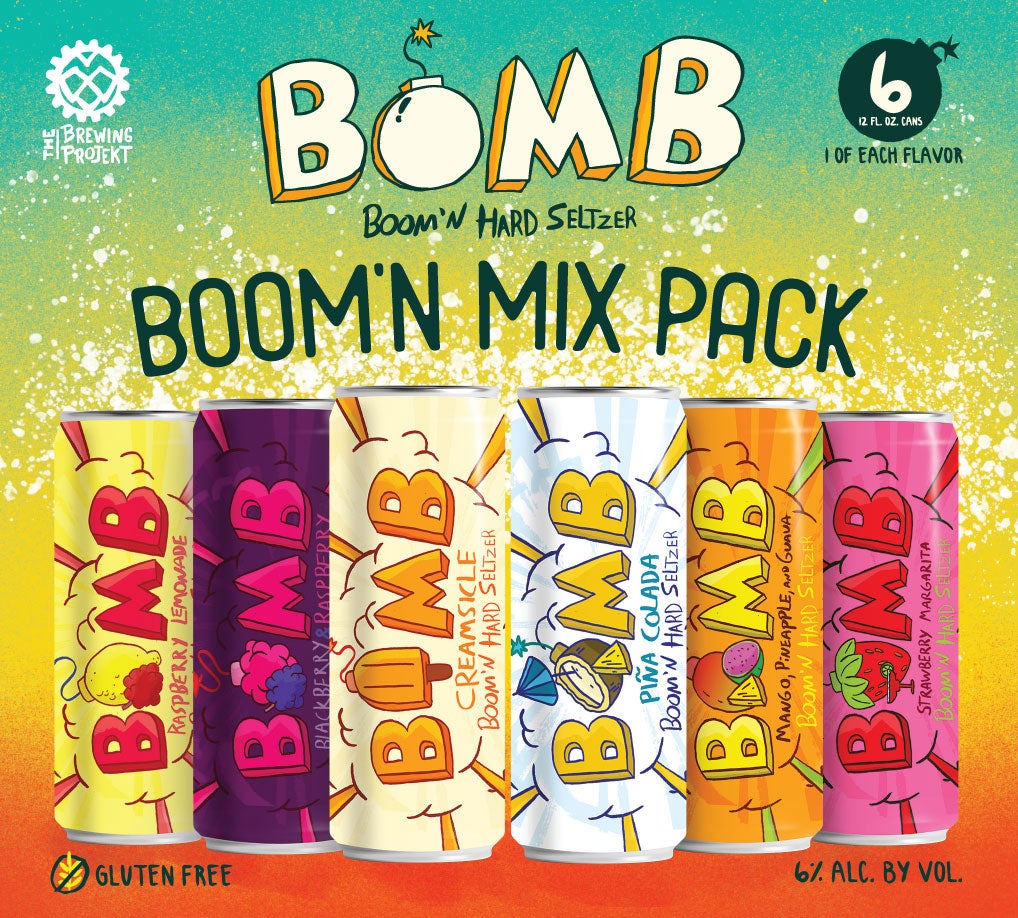 Bomb Mixed Pack (GF) Reservation | The Brewing Projekt